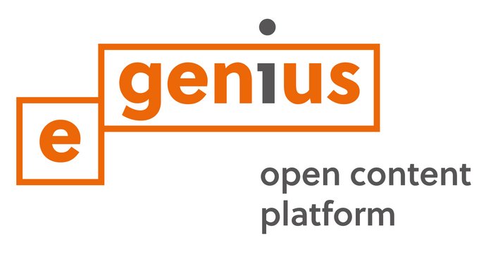 Logo von e-genius - open content Platform